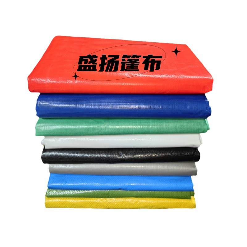 Customized Camping Outdoor Tarpaulin, Thickened, Rainstorm-Proof, Wear-Resistant, Sun-Proof, Cross-Border Oxford Rainproof and Waterproof Cloth for Courtyard