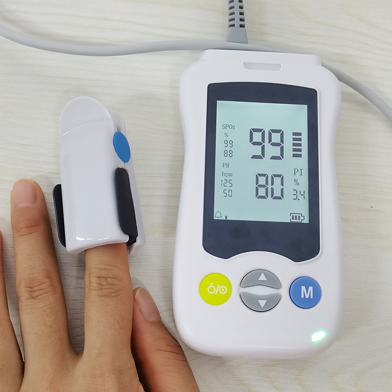 Neonatal Oximeter Handheld Palm Pulse Oximeter Heart Rate Monitoring Detection Adult Children Oximeter