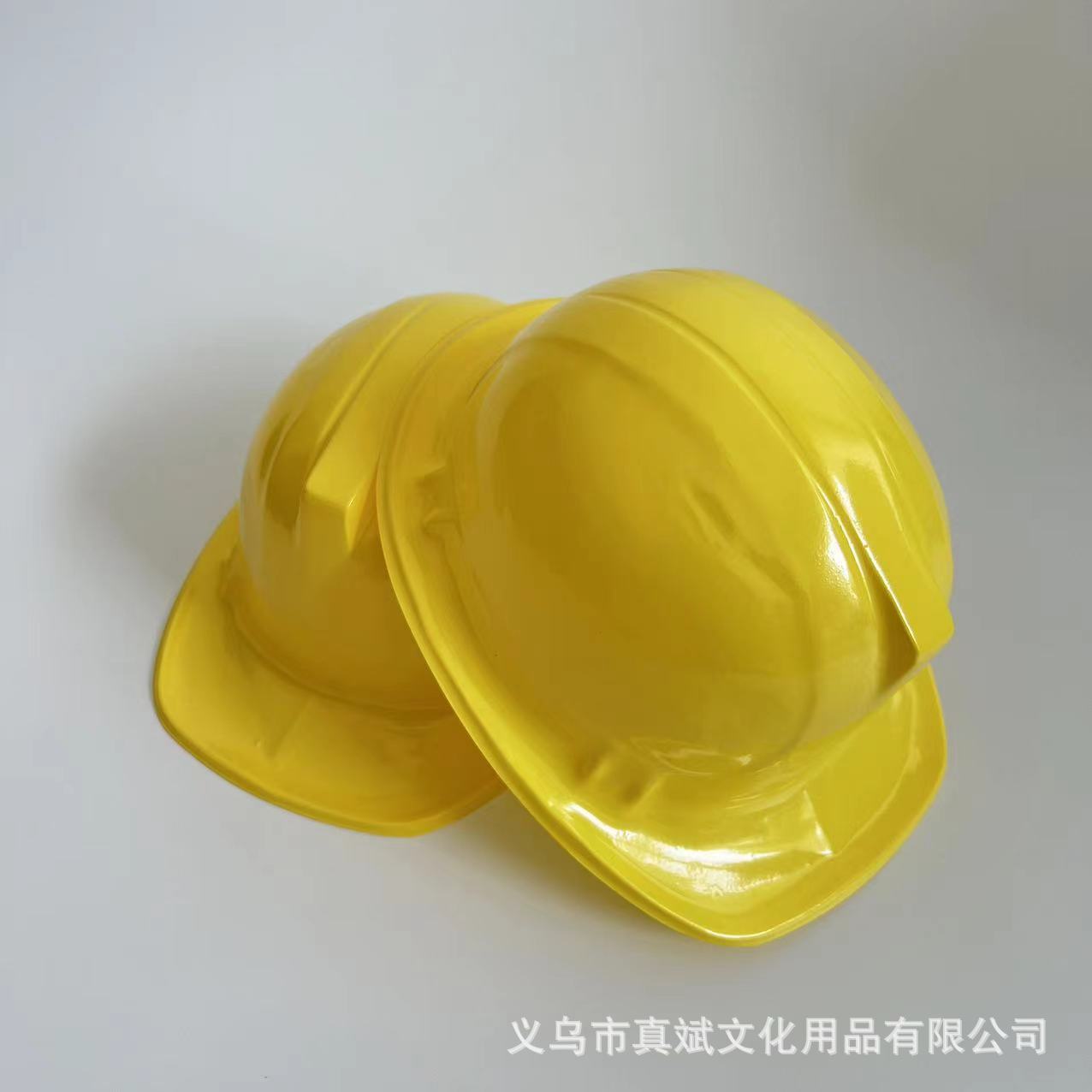 Factory Direct PVC Plastic Fashion Workers Hat (Large) Party Dress Up Halloween Hat Easter