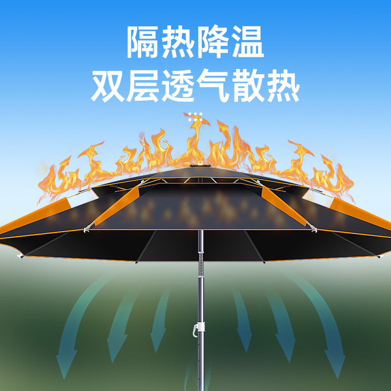 Rainproof Umbrella, Fishing Cane Umbrella, Outdoor Cane Parasol, Fishing Umbrella, Universal Large Fishing Umbrella, New Style