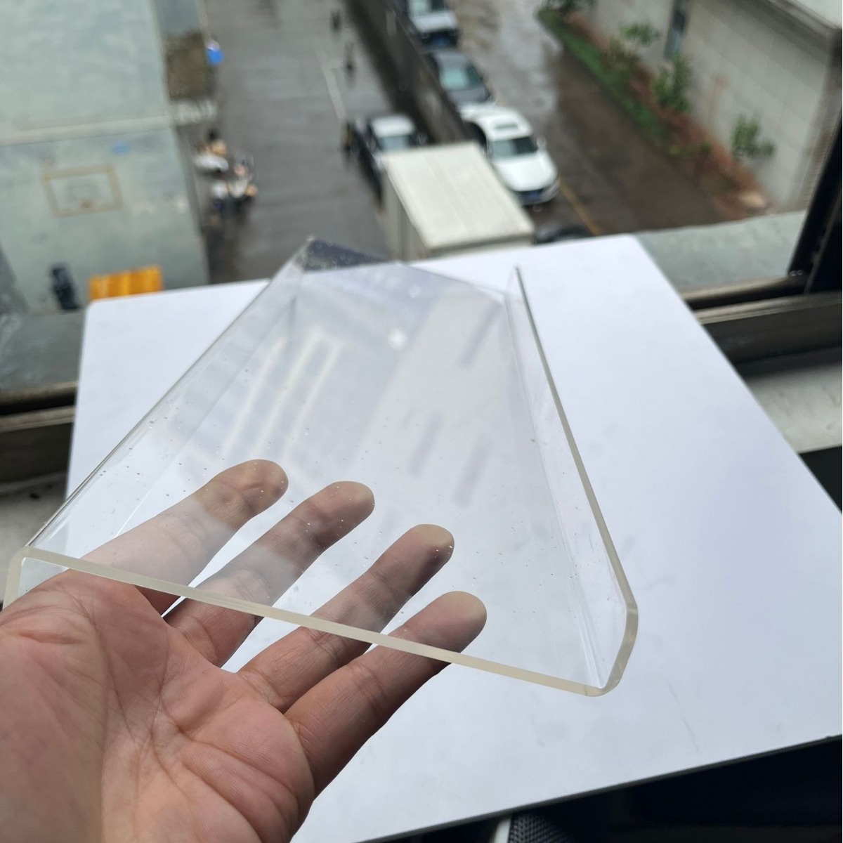 Transparent Acrylic Keyboard Elevated Rack Tilt Keyboard Support Stand Desk Keyboard Rack Anti-bow