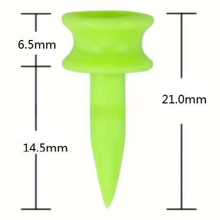 Golf Spikes Golf Tee Table Plastic Tee Golf Supplies Zero Resistance Spikes