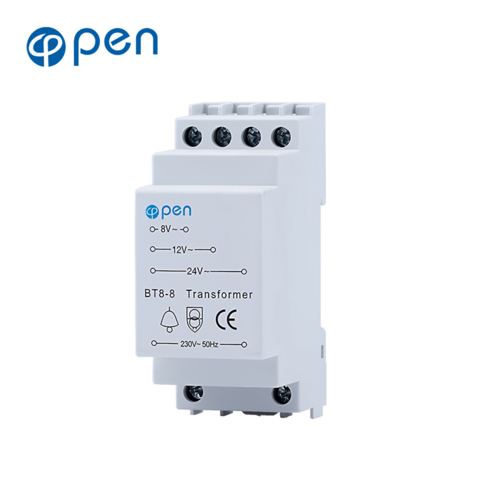 Bt Doorbell Transformer 8V12V24V Low Frequency Low Voltage Home Safety Power Supply Equipment Export Ce Certification