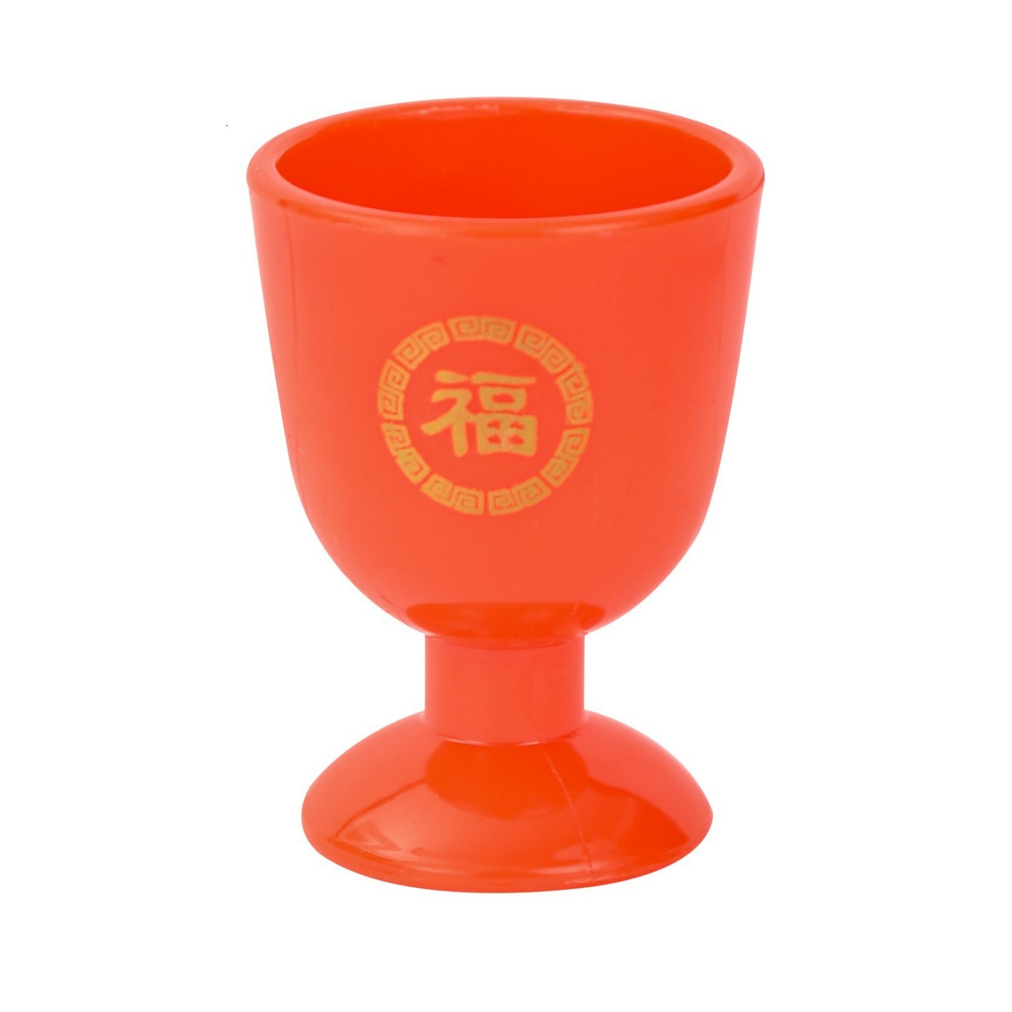 Manufacturer Wholesale Plastic Red Cup Blessing Cup Soft Plastic Cup Buddhist Supplies Tribute Cup Offering Cup Wine Cup Qingming Supplies