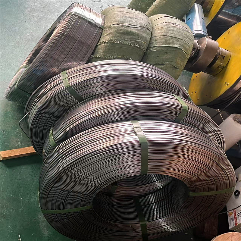 Flat Iron Wire Precision Flattened 3*6 3*8 3*10 5*10 Hardware Frame Flat Wire Low Carbon Steel Flat Wire Square Wire