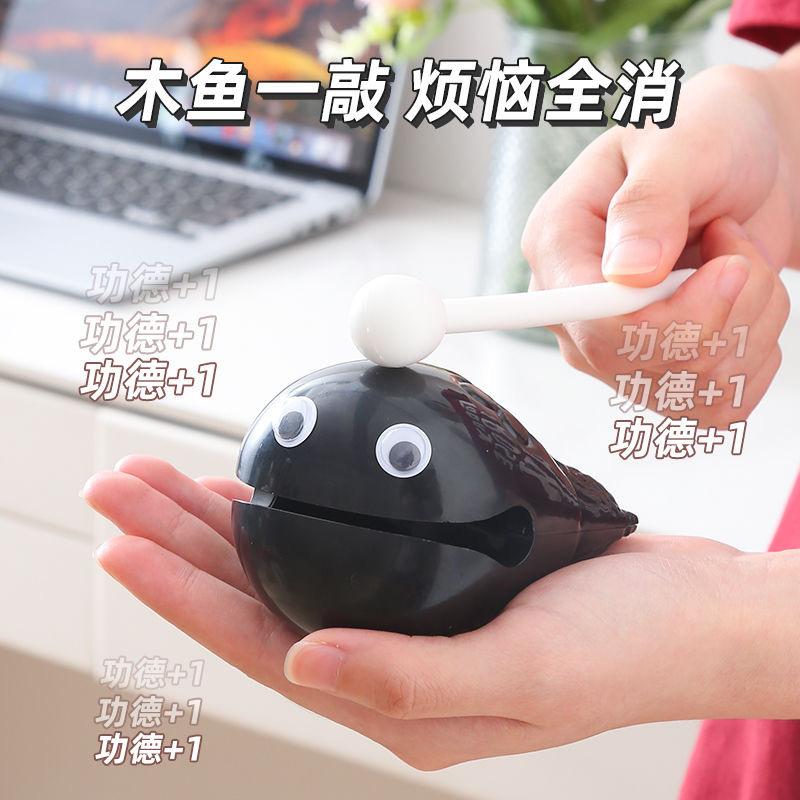 Портативная деревянная рыба, мини-подарок на день рождения для лучшего друга, маленькая деревянная рыба для снятия стресса