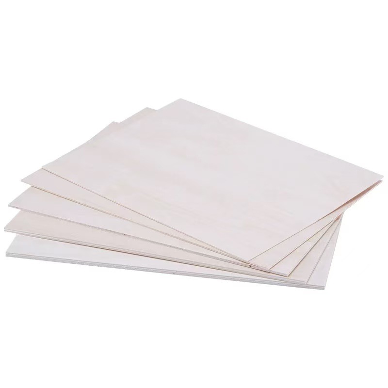 Basswood Plywood Multi-Layer Wood Chips Thin Wood Chips DIY Handmade Aircraft Model Building Model Material Thin Wood Board Burning