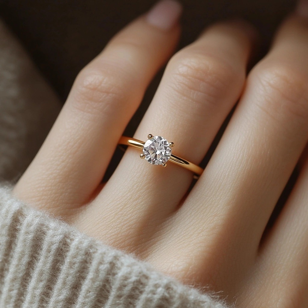 0.5 Carat Supports Re-Inspection of High-End Jewelry Certificate, One Item, One Certificate, Gia Loose Stone, D Color Natural Diamond Round