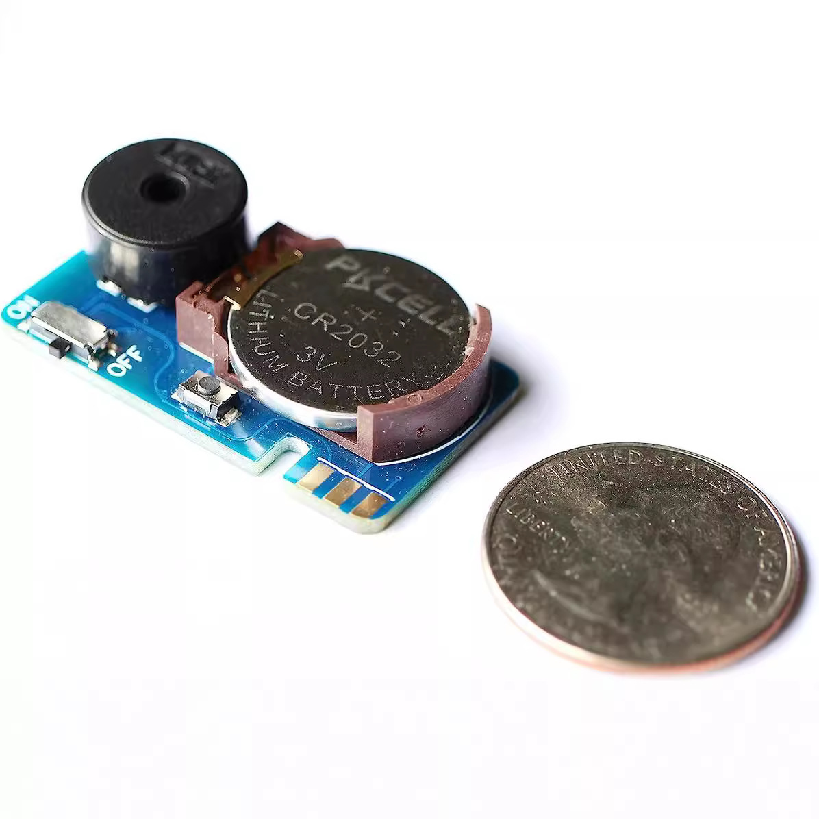 Cross-border AnnoyingPCB prank trick hidden annoying buzzer office noise device toy