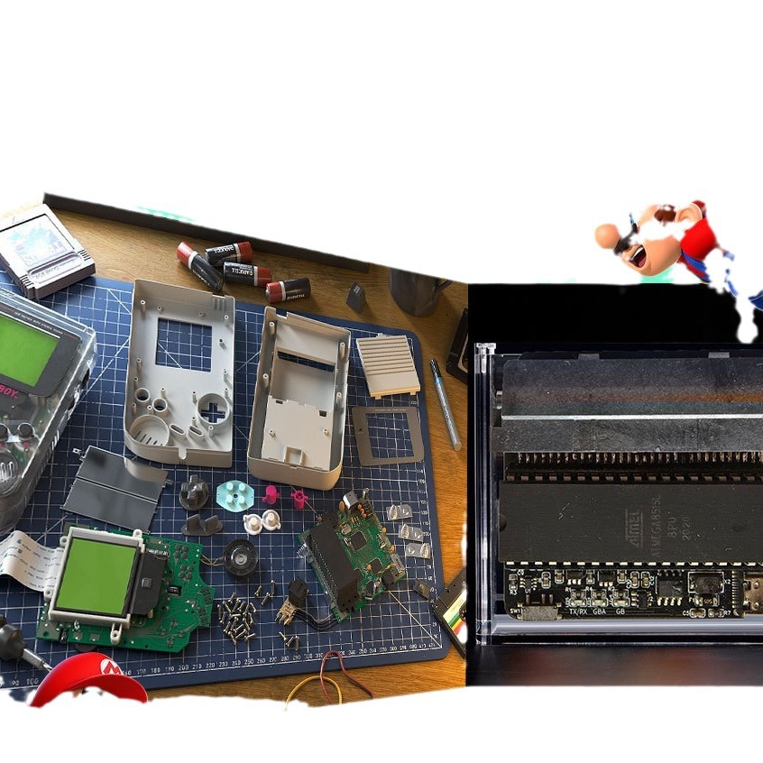 GBxCart RW GBA game cartridge with ROM read write tool GB/GBC Archive backup extraction tool