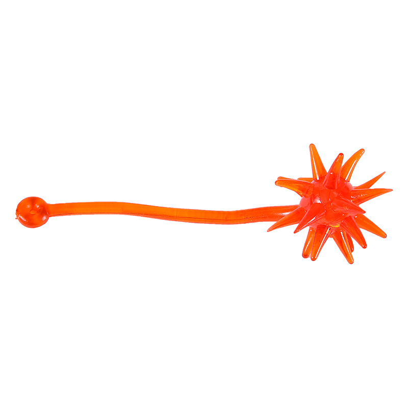 Sticky Meteor Hammer, Nostalgic Kidsren's Fun Toy, Telescopic Sticky Elastic Sticky Hammer, Soft Rubber Hand Ball