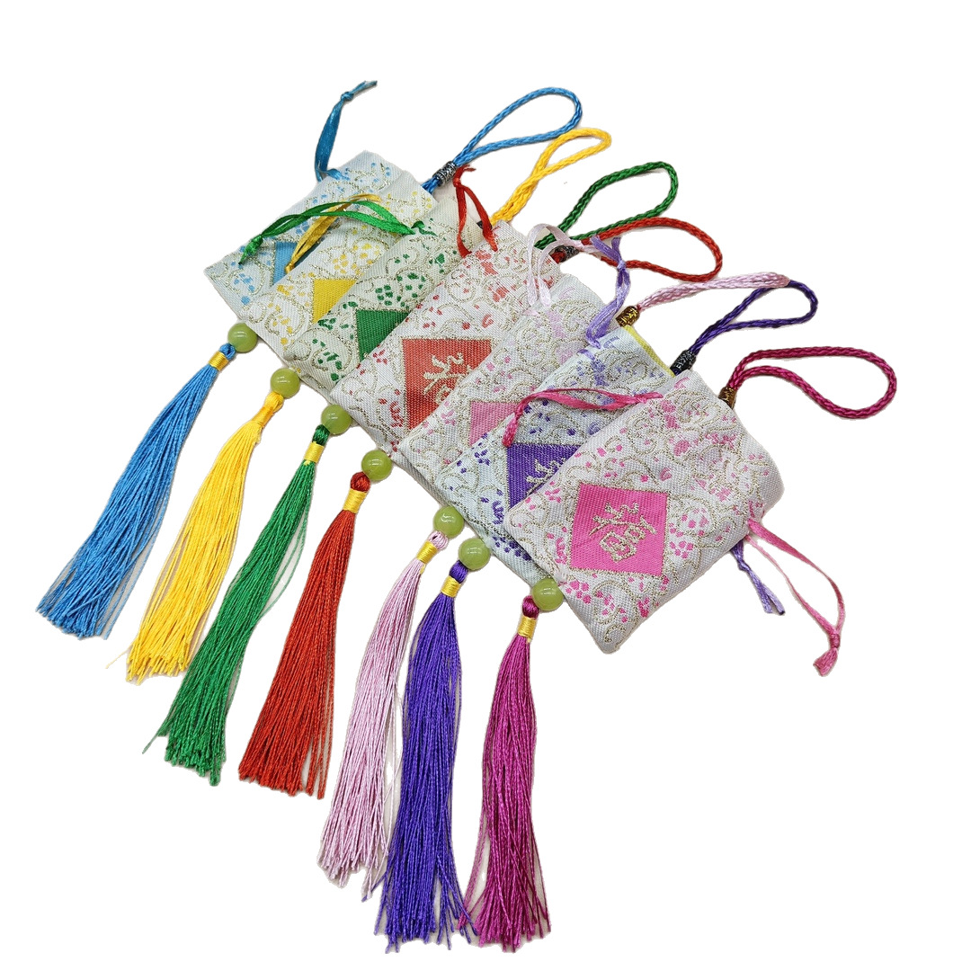 Dragon Boat Festival Sachet Material Packaging Bag DIY Kindergarten Activity Handmade Sachet Filled with Mugwort Empty Bag