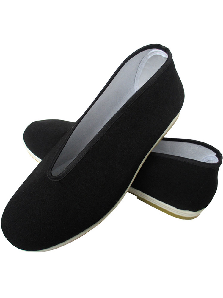 Обувь для тайцзи из говядины, обувь для боевых искусств, мужская обувь старого Пекина, квадратные туфли, обувь кунг-фу, холщовые даосские туфли, летние