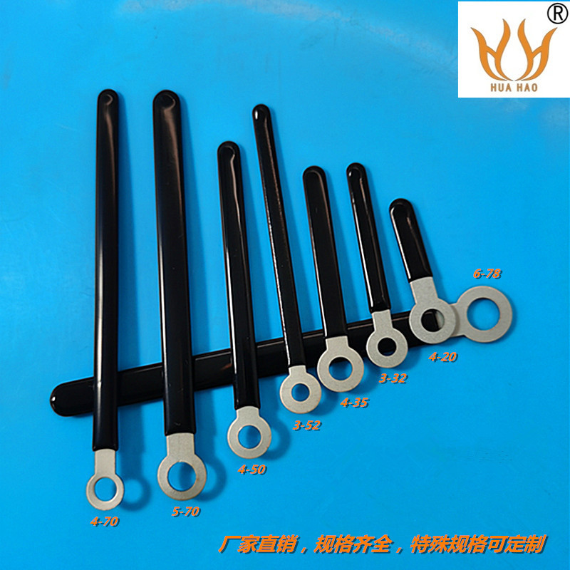 Factory direct selling wire fixing piece tinplate cable tie heat shrinkable sleeve pipe clamp PVC casing iron CW4-50