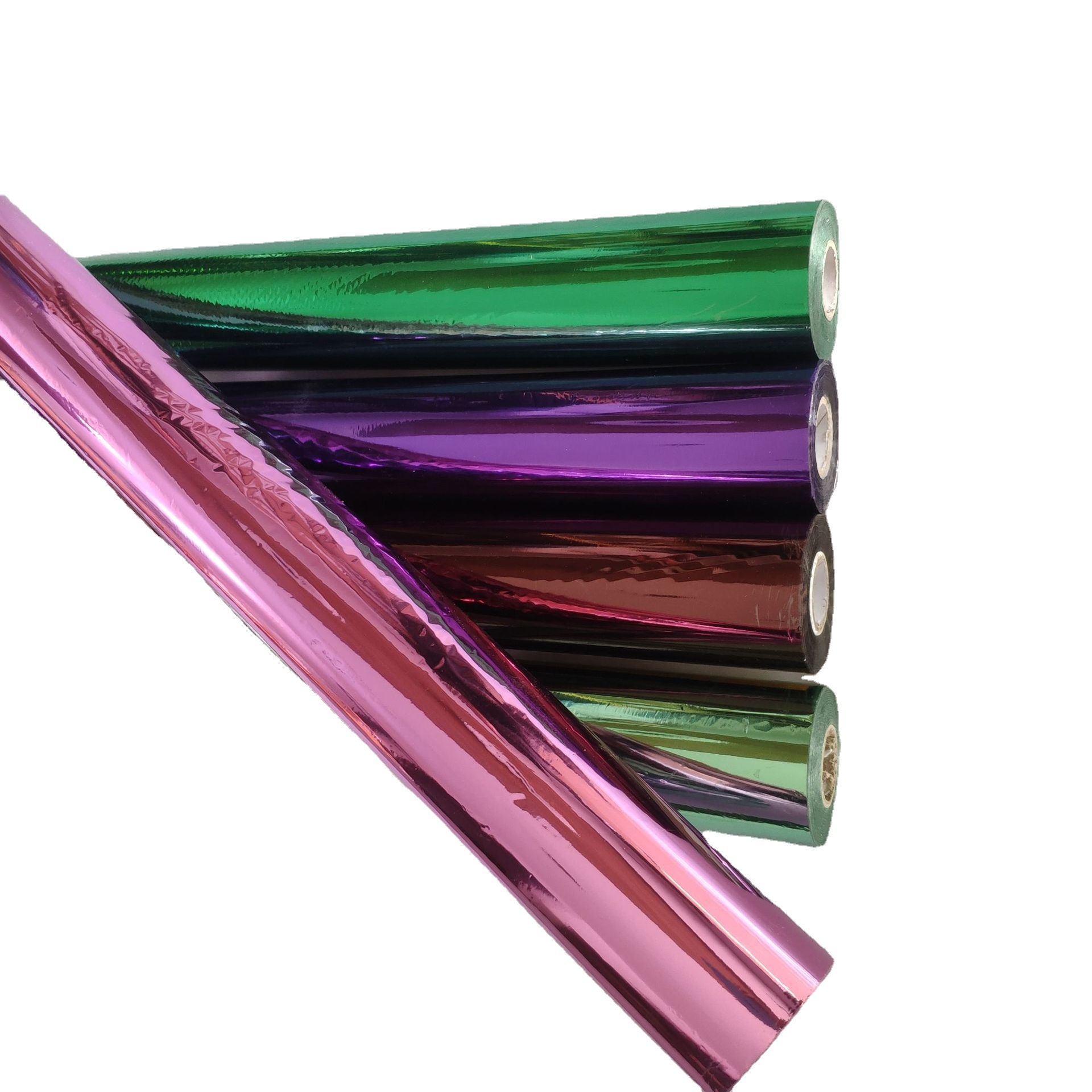 Aluminum color gilding foil heat transfer film plastic cloth stamping foil laser gilding material wholesale