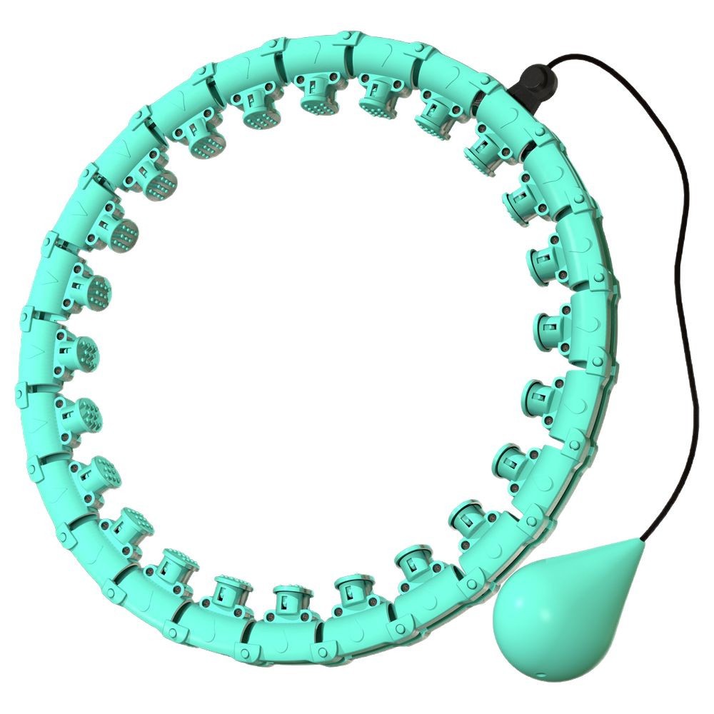 Hula hoop women's thin belly fitness empty ball self-weighted intelligent hula hoop removable manufacturers wholesale reduce abdomen without hurting waist