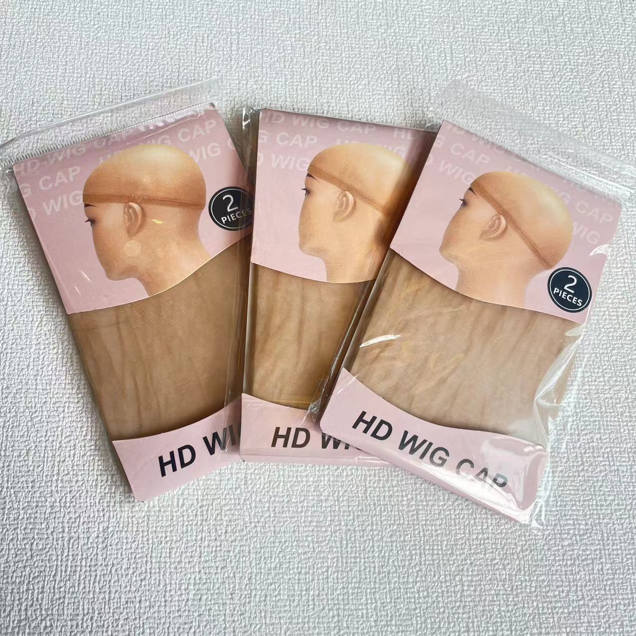 Hd Hd Hd Hair Net Flesh Color Transparent Invisible Lace Mesh Cap Hdwigcap