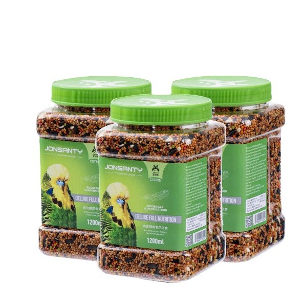 Chongshangtian Bulk Bird Food, Tiger Skin Cockatiel, Lovebird, Oil Sunflower, Parrot Food, Bird Food