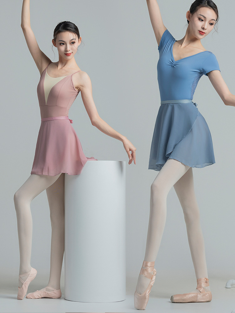 Factory wholesale dance teacher skirt dress performance adult ballet art exam a chiffon skirt