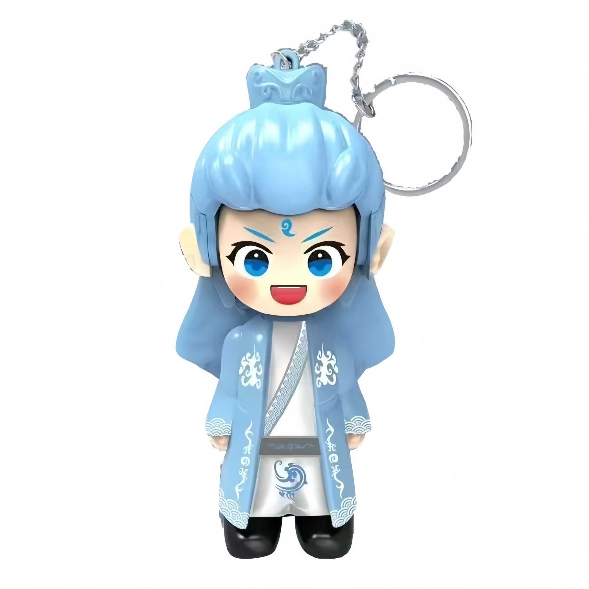 Nezha Devil Boy Sea Pressing Face-changing Doll Expression Bag Peripheral Doll Decompression Creative Keychain Children's Toys