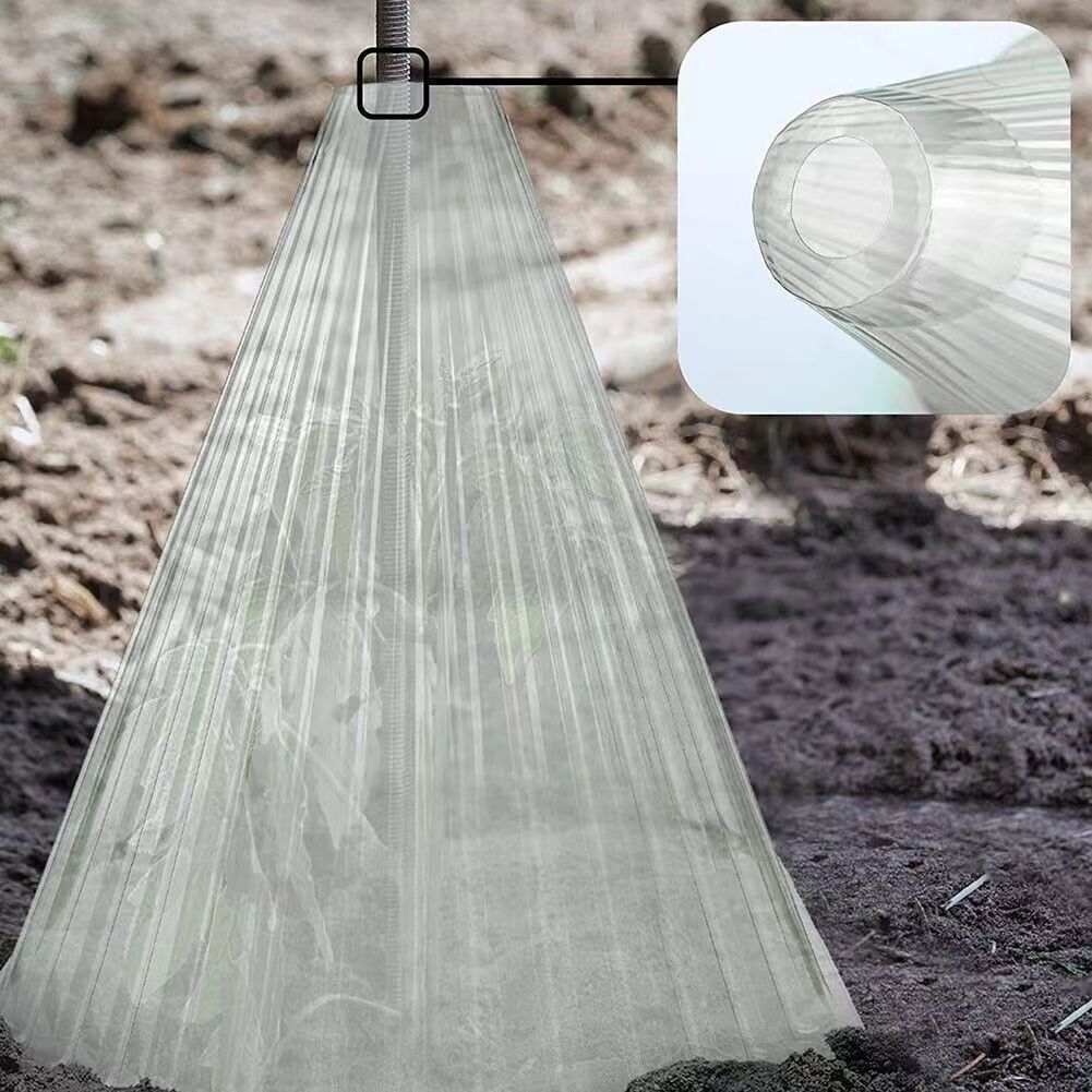 Thickened PET Transparent Seedling Cover for Greenhouse Cold-proof Artifact Insect-proof Bird Transparent Heat-insulating Orchard Vegetable Garden for All Seasons
