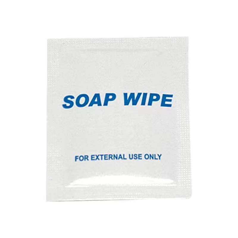 Disposable soap wipes cleaning hand handkerchief wipes independent packaging mild sanitary wipes batch