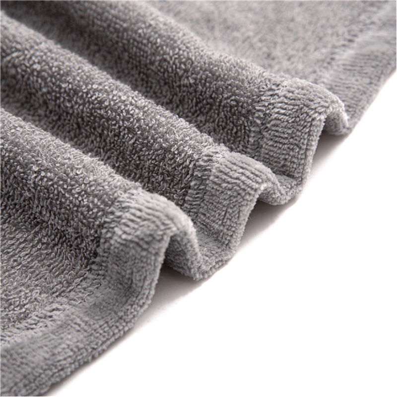 Pure Cotton Towel Material Cut Velvet Thickened Hotel Bathrobe Wholesale Men and Women Absorbent Beauty Salon Nightgown Pure Cotton Bathrobe