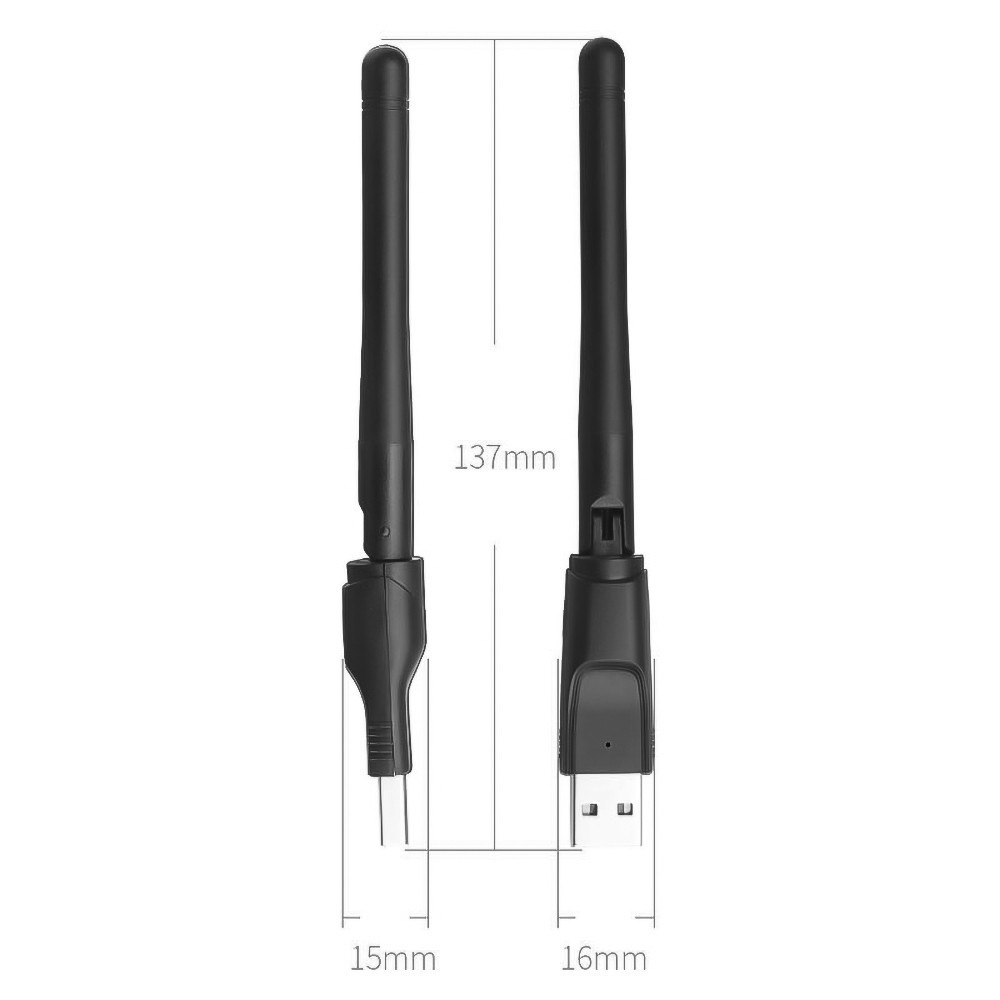USB Network Card Wireless WiFi 2DB Antenna WiFi Receiver Computer Wireless Network Card All-in-one Wireless Network Card