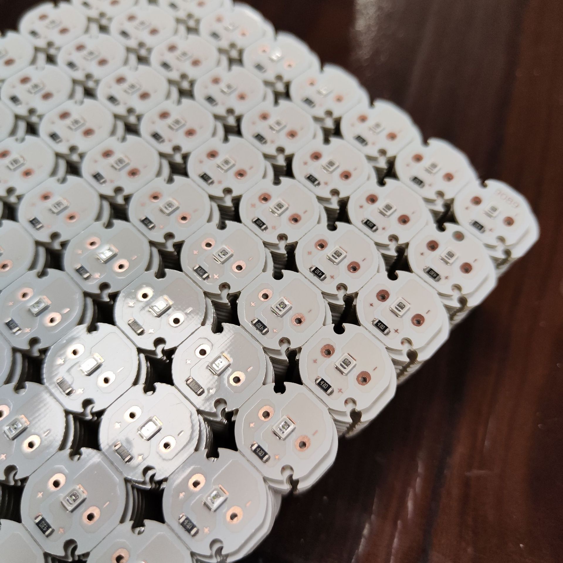 Low voltage LED lamp crystal lamp Beech lamp base light source 17mm warm light colorful USB power supply 5V lamp board