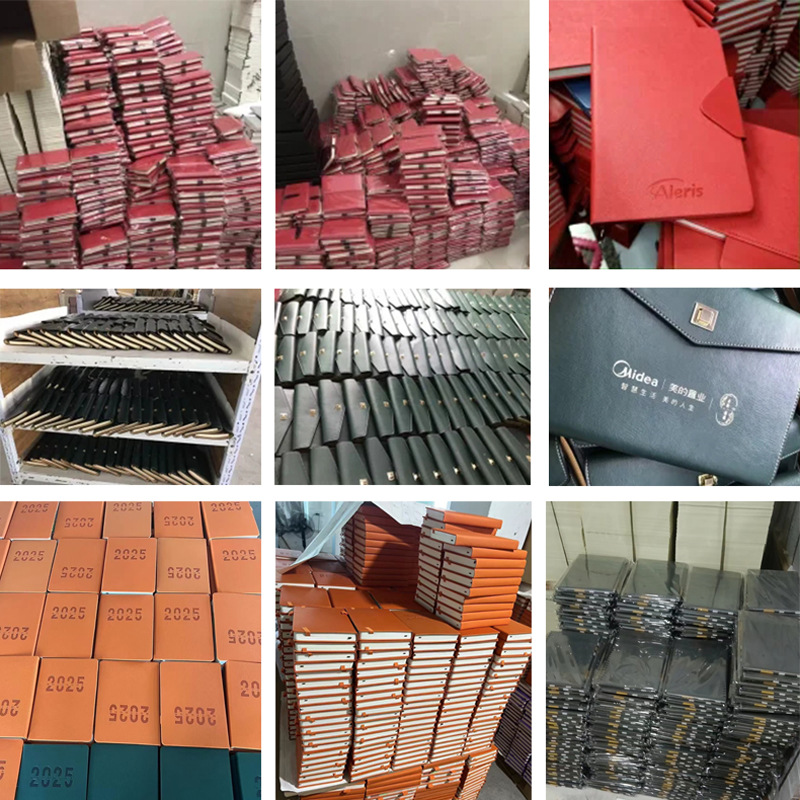 Wenzhou Notebook Customized A5 Business Small Batch Logo Wholesale Meeting Minutes Set B5 Notebook Loose Leaf