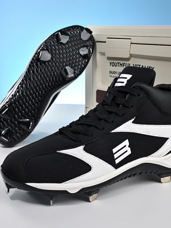 Cross-Border Baseball Shoes for Teenagers, Wear-Resistant, Non-Slip, Professional Shoes for Men and Women, Sports Competition Shoes, Training Special Softball Shoes