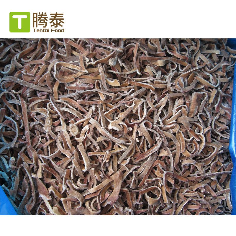 Large Batch of Spot Factory Direct Supply Wrapped White Quick-Frozen Black Fungus Shreds Frozen Black Fungus Blocks