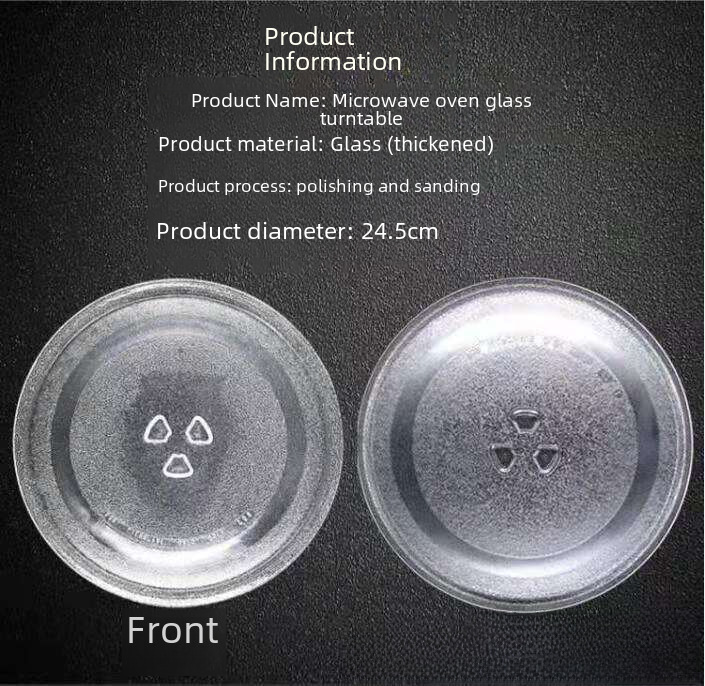 Dropshipping Microwave Oven Glass Turntable Tray Various Models Individually Foam Packed Glass Turntable 42cm