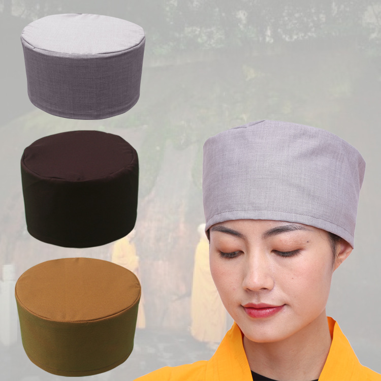 Шляпа монаха, шляпа мирянина, шляпа монаха, шляпа монахини, шляпа монаха, одна шляпа, коричневая, серая, желтая