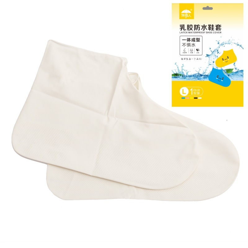 Rainproof Shoe Covers Scenic Spot Outdoor Water Shoe Covers Silicone Waterproof Travel Portable Rain Boots Thickened Elastic Latex Shoe Covers