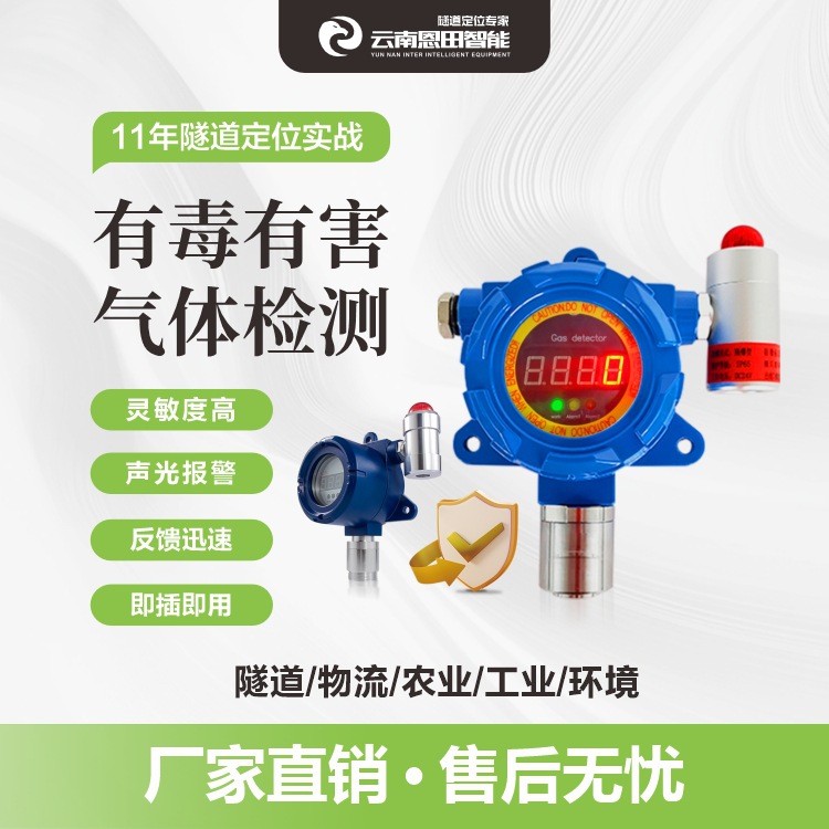 Комплексное устройство для обнаружения токсичных газов в туннелях, детектор угарного газа, измерение концентрации кислорода, высокоточное обнаружение