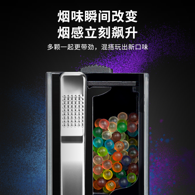 Source Manufacturer Simple Cigarette Pop-Up Bead Box Changer Thick Medium Fine Cigarette Holder Mint 520Diy Fruit Flavor