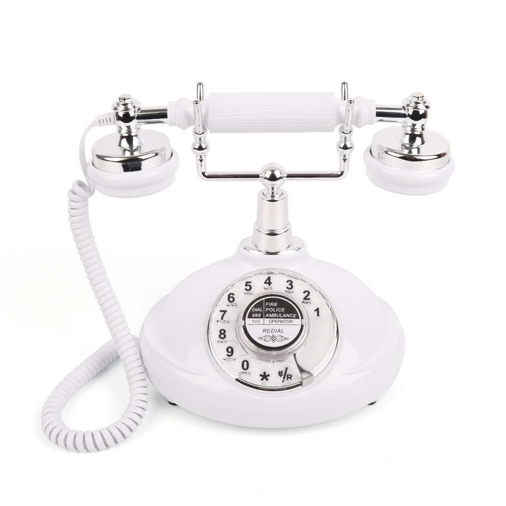 Foreign Trade Telephone Antique Old-Fashioned Telephone Retro Hotel Home Office Fixed Landline Telephone Wholesale Manufacturer