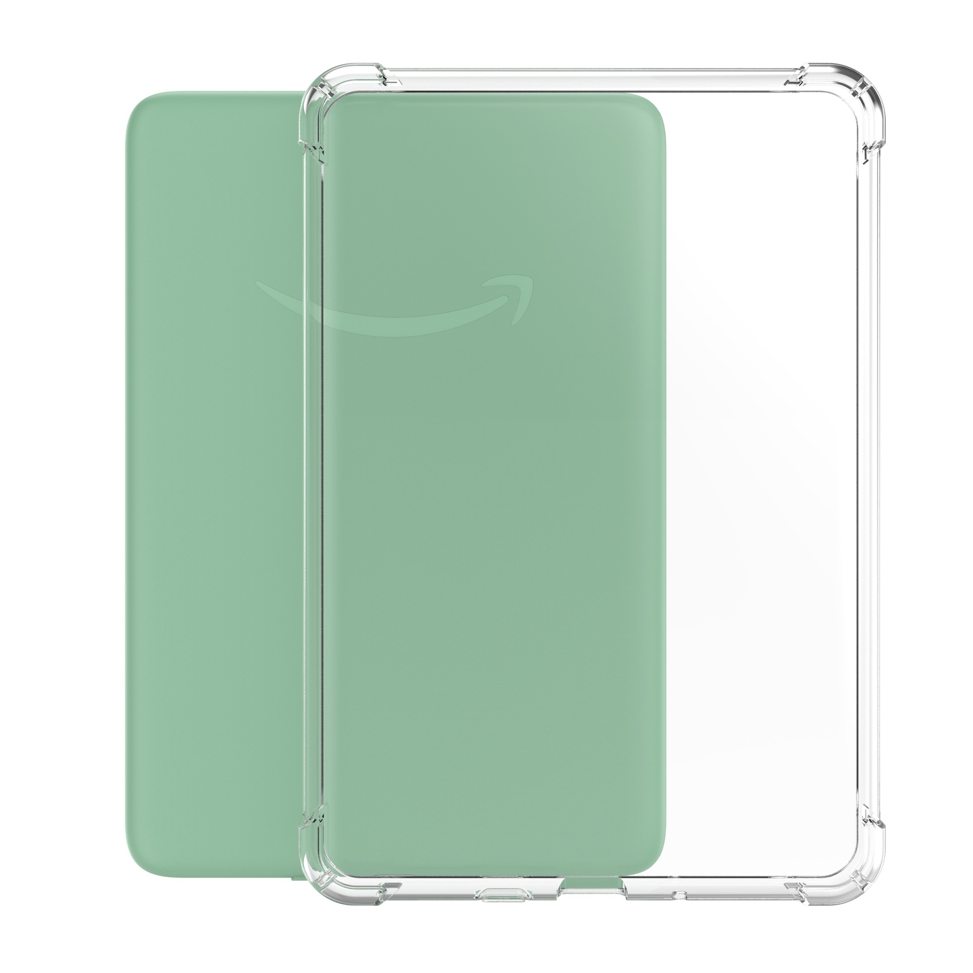 For 2024 Amazon Kindle Entry Edition E-book Protective Cover 12th Four Corner Airbag Anti-drop Transparent