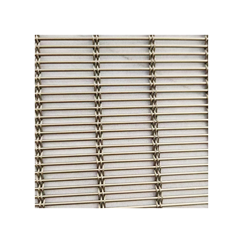 Hotel Club Restaurant Lobby Partition Stainless Steel Screen Water Curtain Wall Mesh Spiral Decorative Mesh Curtain Metal Curtain