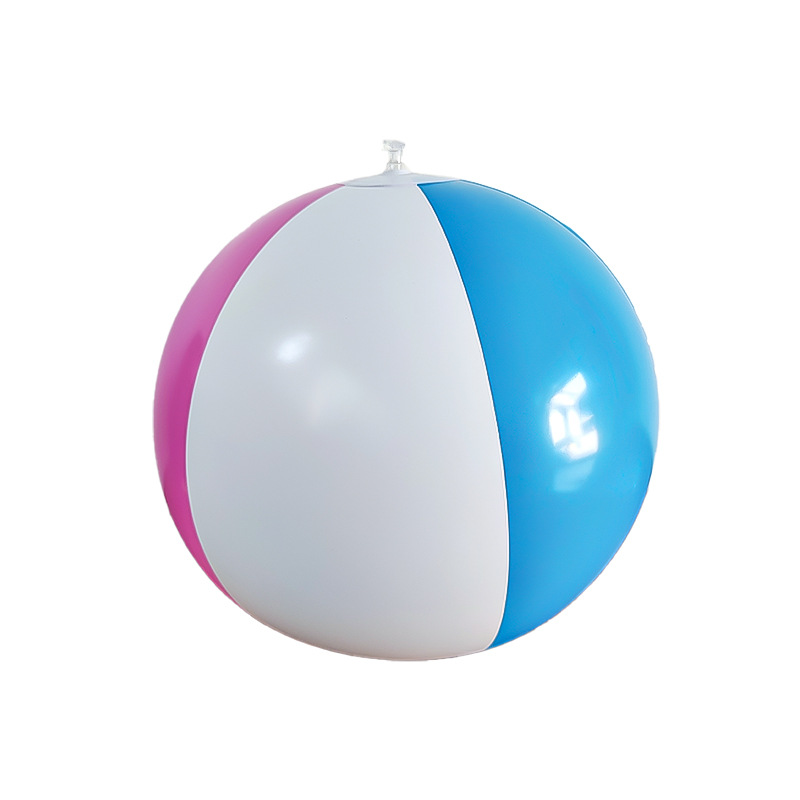 Supply PVC inflatable four-color beach ball inflatable six-color ball children's inflatable toys year-round in stock large quantity Congyou