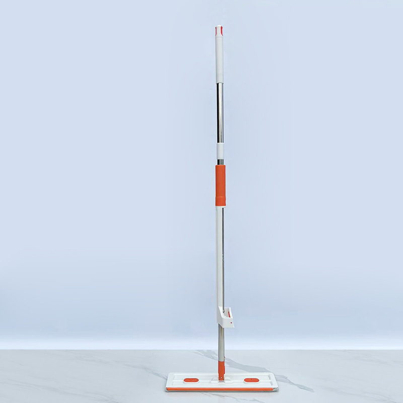 42cm Large Panel Flat Mop Hand-Free Washing Lazy Mop Dry and Wet Dual-Use Mop Household Mop Factory