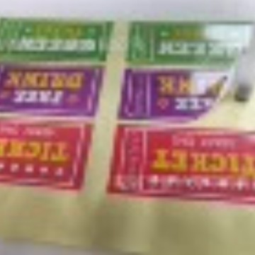 Индивидуальные самоклеящиеся наклейки, кастомные наклейки для фруктовой выпечки, кастомные наклейки для чайных банок и наклейки для запечатывания молочного чая, прозрачные печатные наклейки