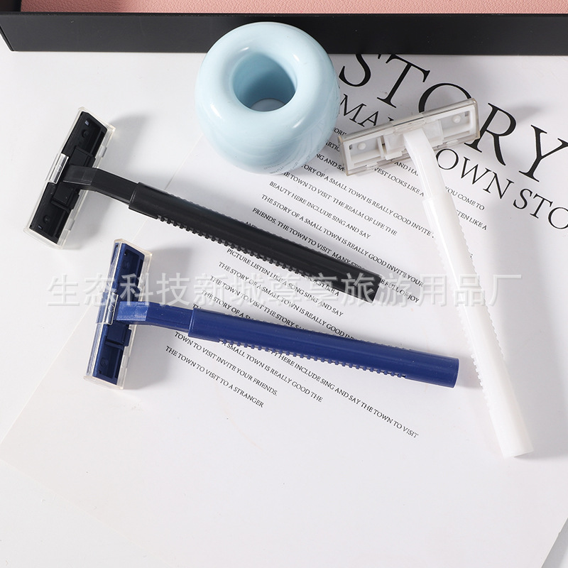 Hotel Disposable Razor Hotel Baths Disposable Stainless Steel Razor Manual Razor Travel Set