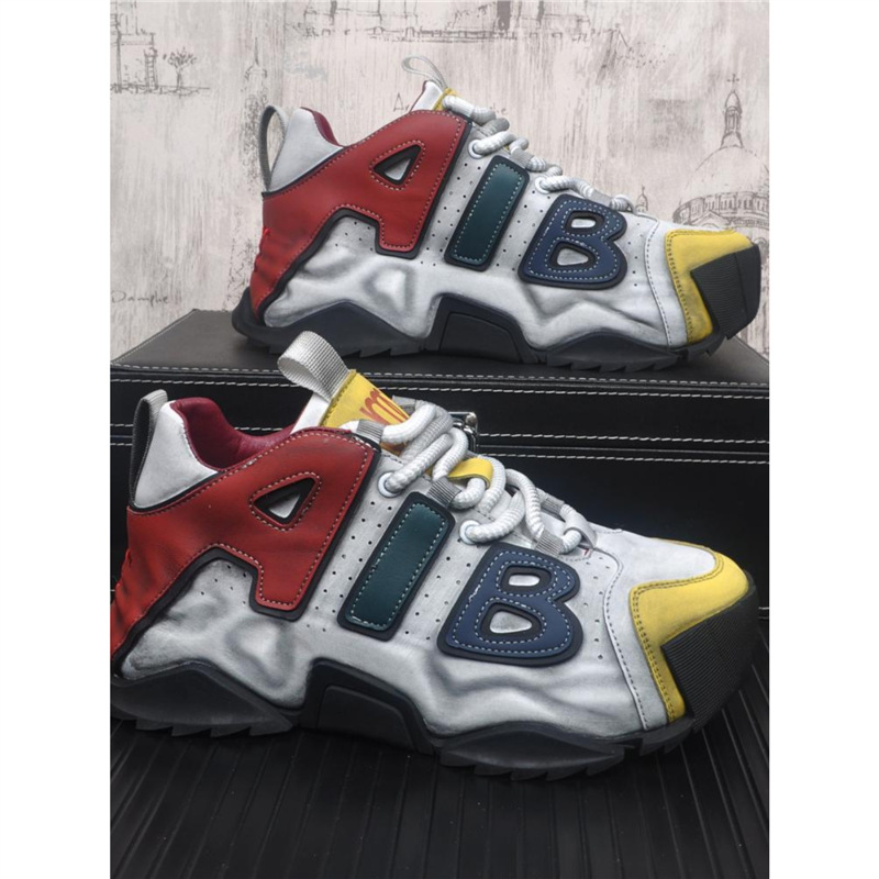 Men's Shoes 2025 Spring New Retro Old Torre Shoes Men's Fashion Brand Thick Sole Increased Casual sneaker Color