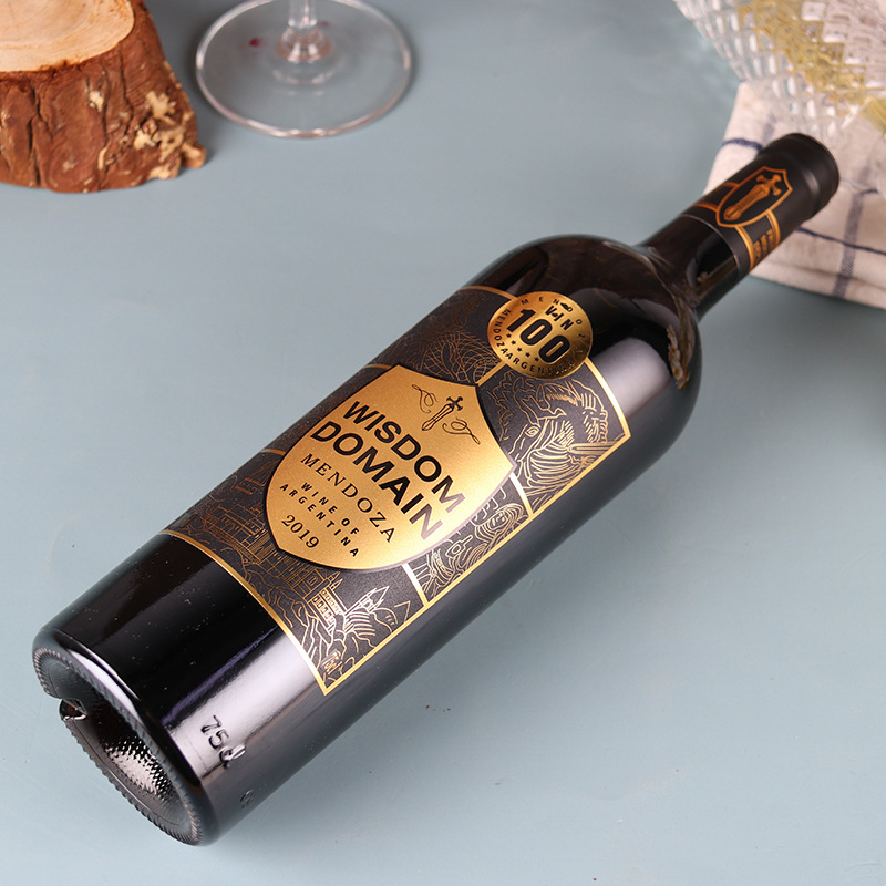Imported red wine gift box wine factory wholesale delivery 14.5 degrees free shipping Argentina imported dry red wine