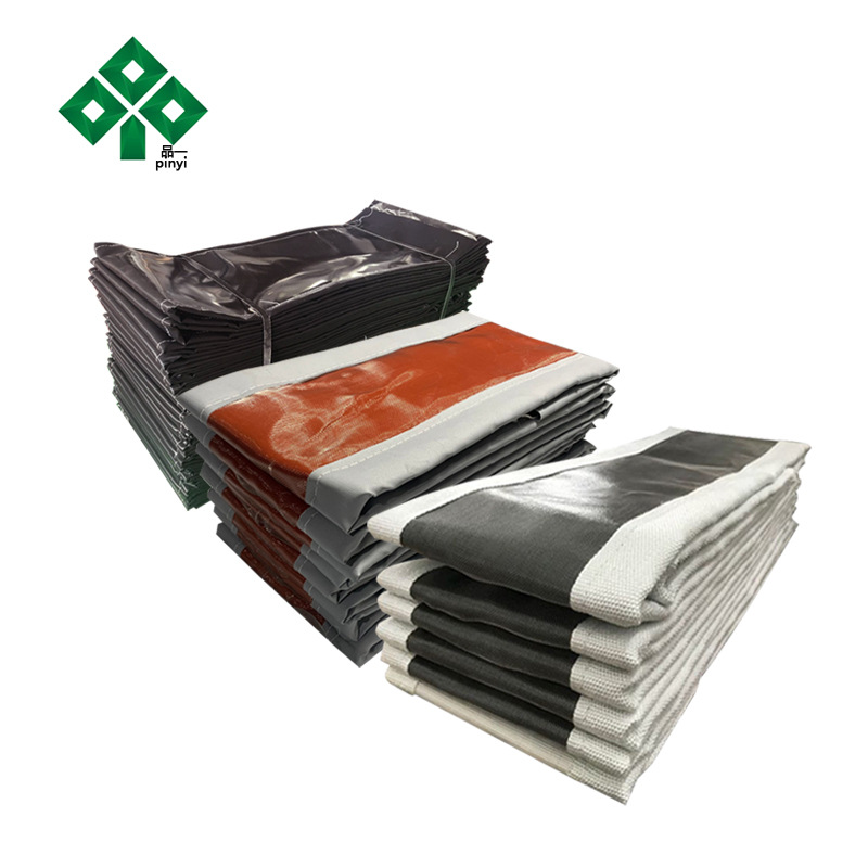 Non-Metallic High Temperature Resistant Skin Manufacturer Acid and Alkali Resistant Flue Expansion Joint Power Plant Black Flexible Compensator Ring Belt