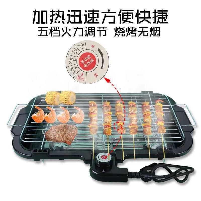 Cross-border foreign trade oven household electric barbecue oven indoor smokeless electric oven grill string electric barbecue utensils wholesale