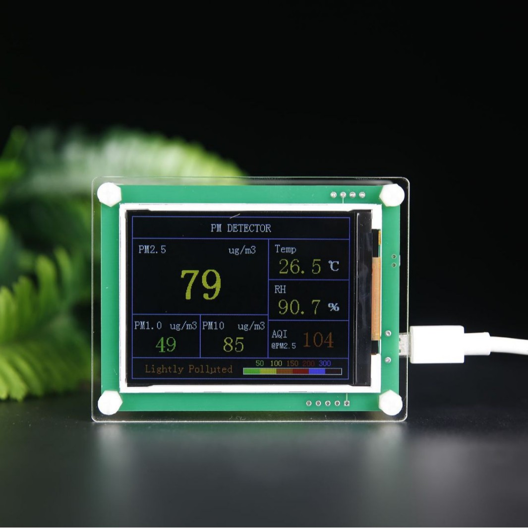 Домашний детектор PM2.5, лазерный, портативный, версия на английском языке