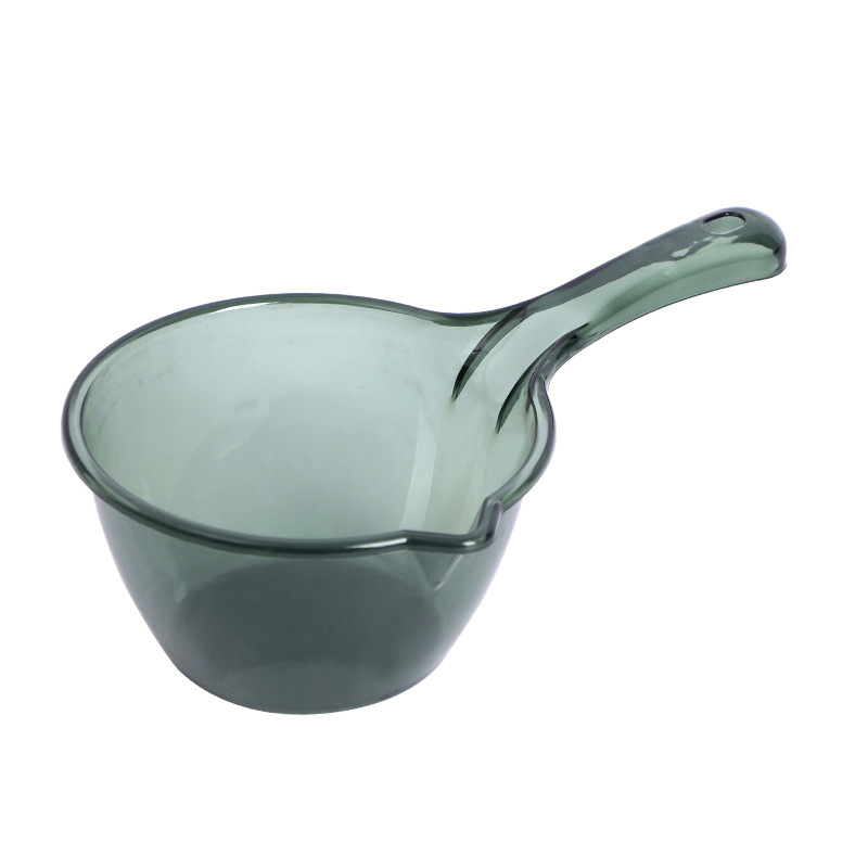 Supply supply transparent water scoop long handle deepened large water float household water spoon thickened plastic bath scoop